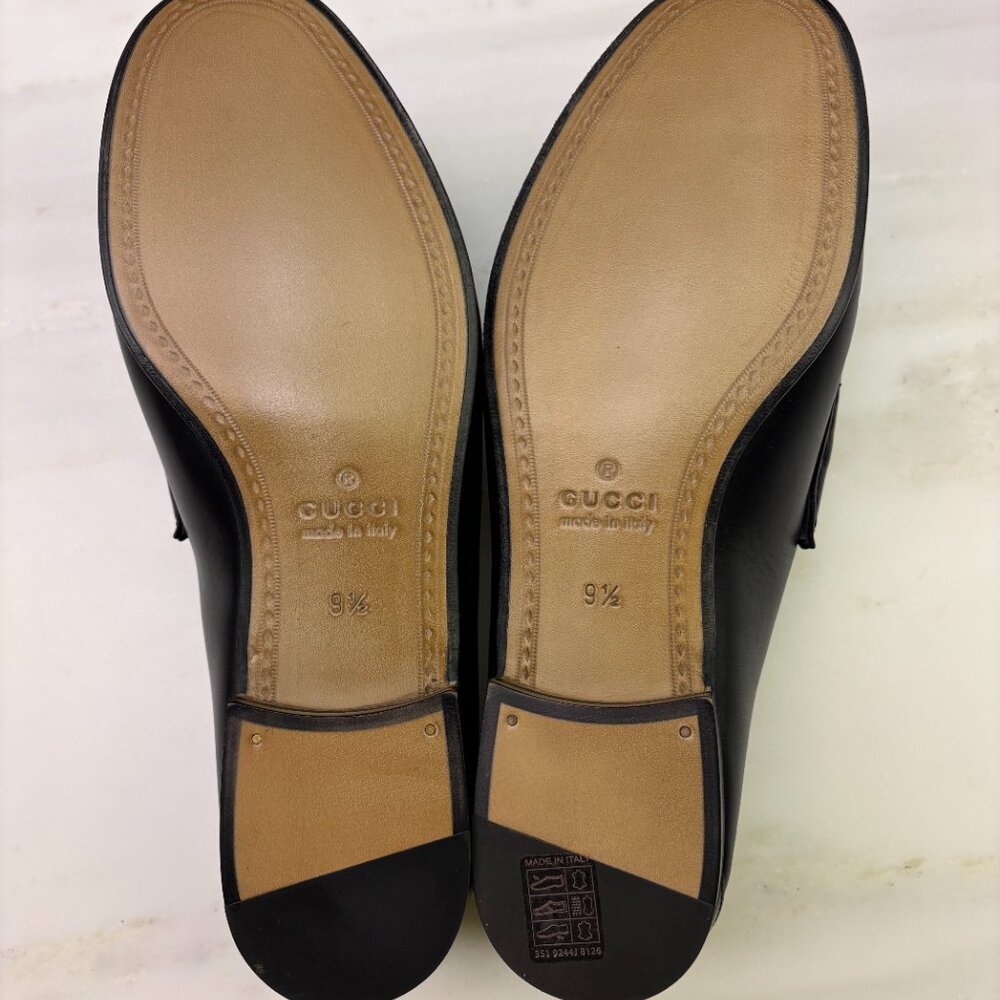 Brand New In Box! Beautiful Black 1953 Gucci Men's Loafers - 9.5 UK/10.5 US - Picture 6 of 12